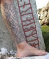 celtic knot leg tattoos